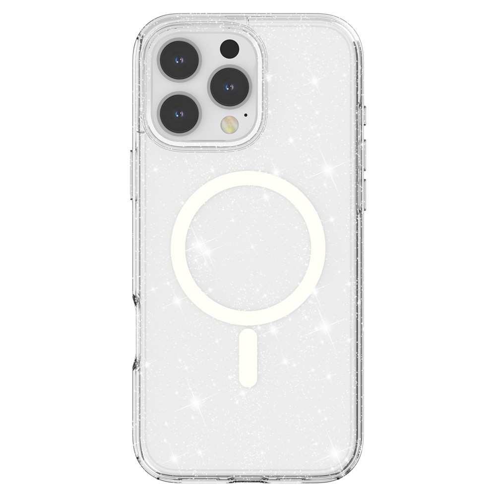 iPhone 16 Pro - Glitter Powder With MagSafe White - 2
