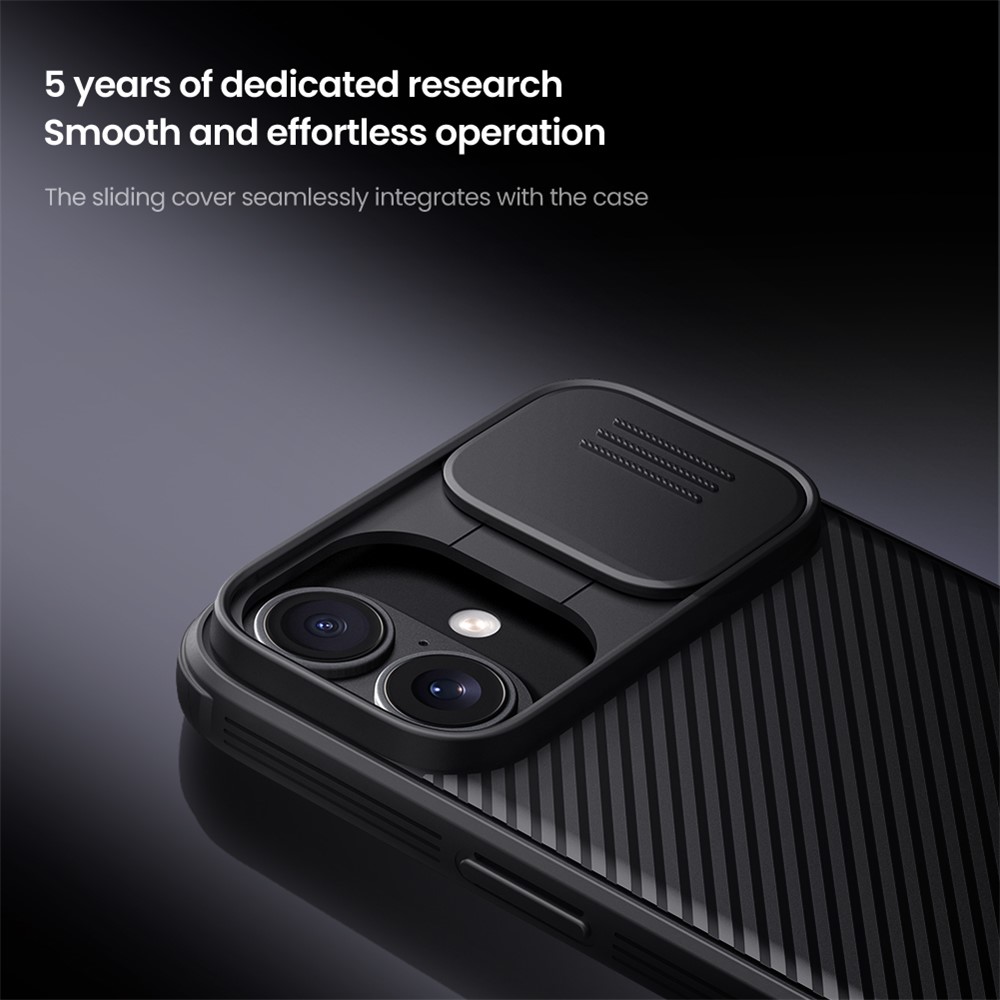 iPhone 16 - NILLKIN CamShield Black - 7