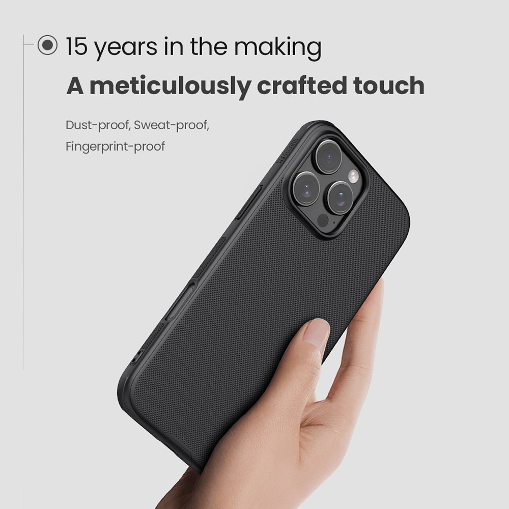 iPhone 16 Pro - NILLKIN Frosted Black - 7