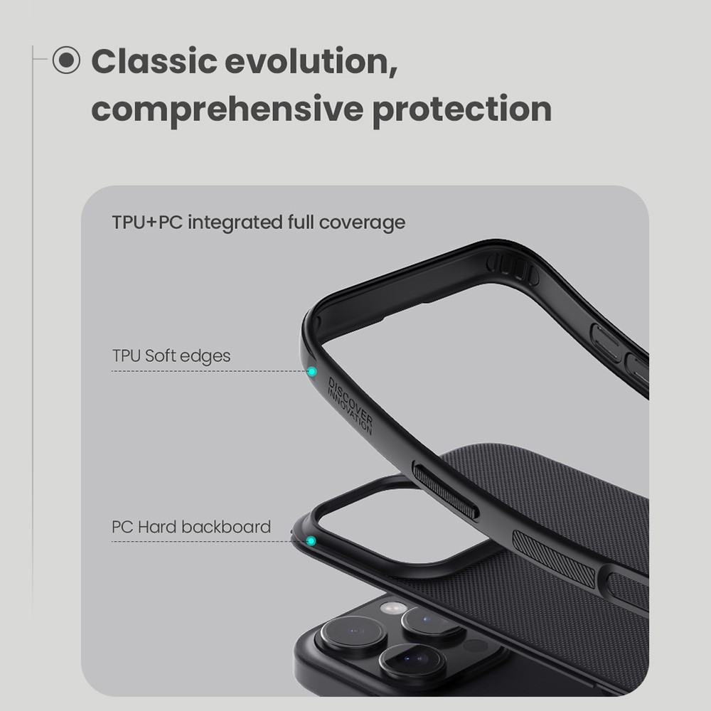 iPhone 16 Pro - NILLKIN Frosted Black - 8