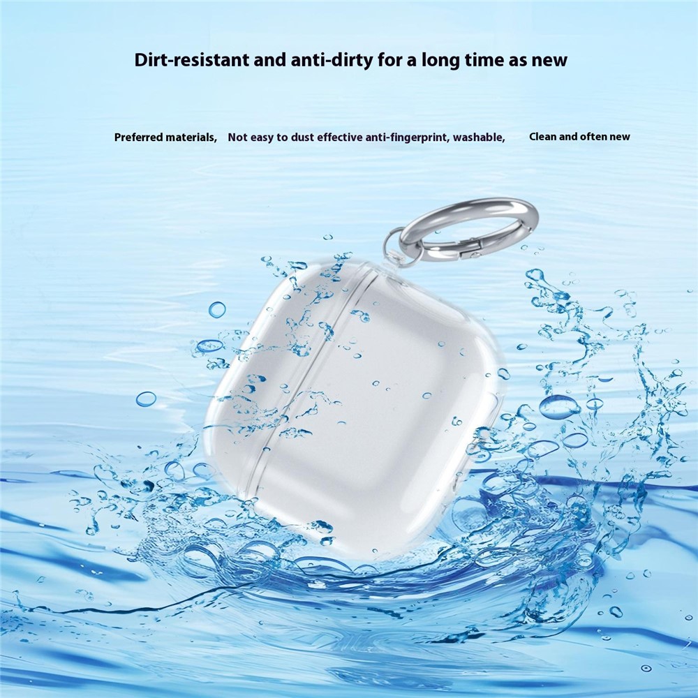 Apple AirPods 4 - TPU Glitter Transparent - 11