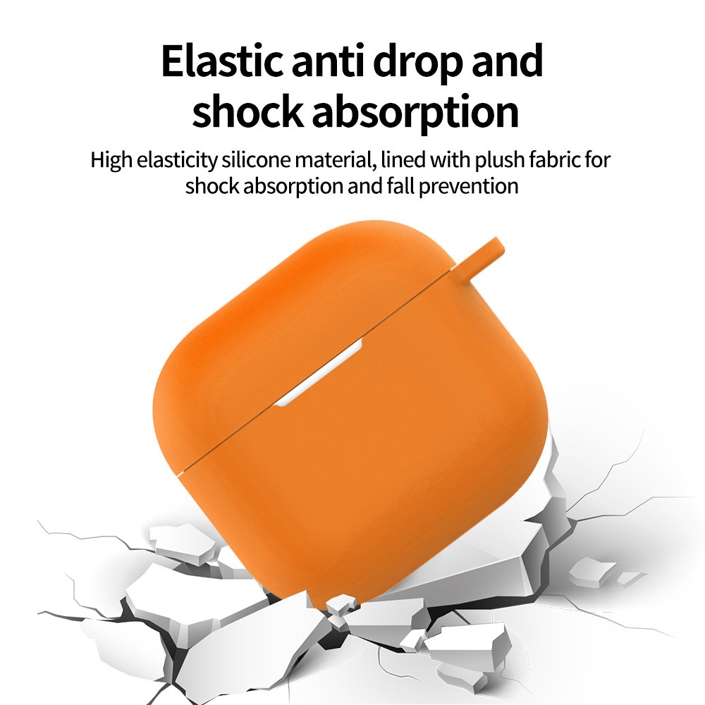 Apple AirPods 4 - Silicone Case With Hook Black - 2