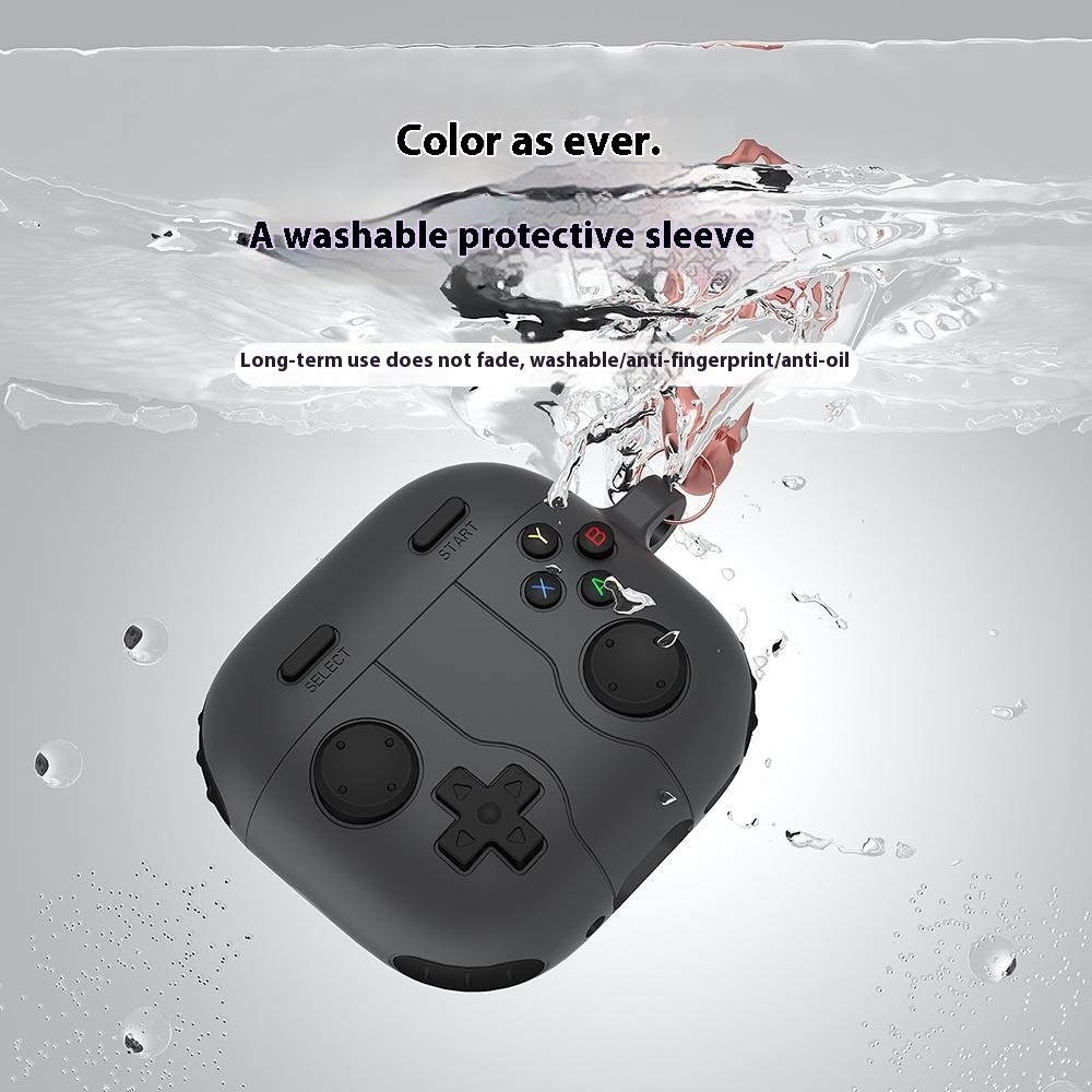 Apple AirPods 4 - Silicone 3D Game Console Dark Grey - 7