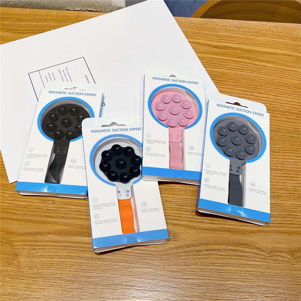 Magnetic Suction Cup - Hands Free Pink - 6