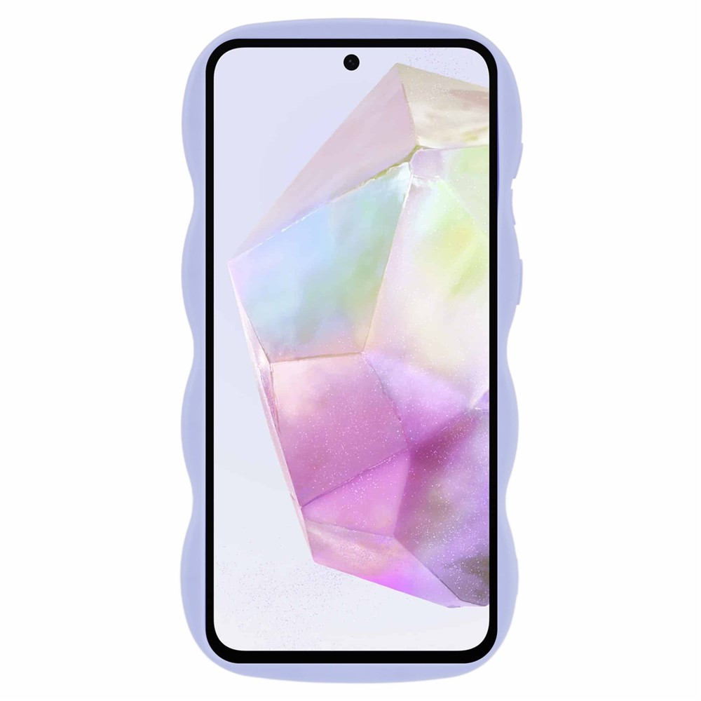 SS Gxy A36/A56 - TPU Curly Wave Purple - 2