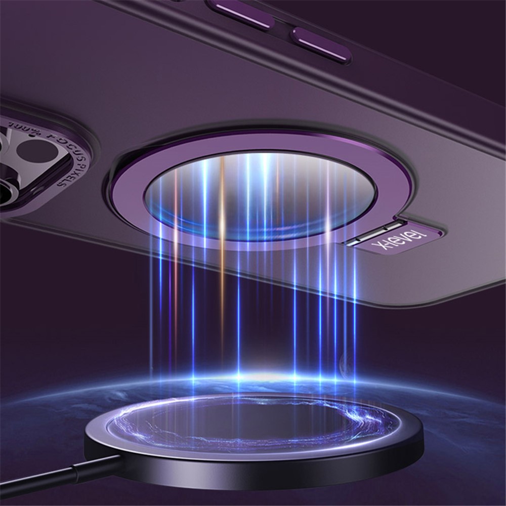 iPhone 13/14 - X-LEVEL Kickstand With MagSafe Transparent - 2