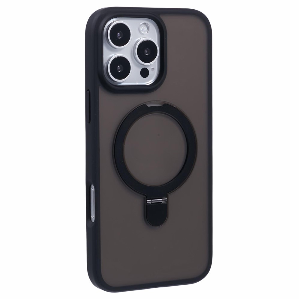 iPhone 16 Pro Max - PC+TPU With Lens Film Black - 4