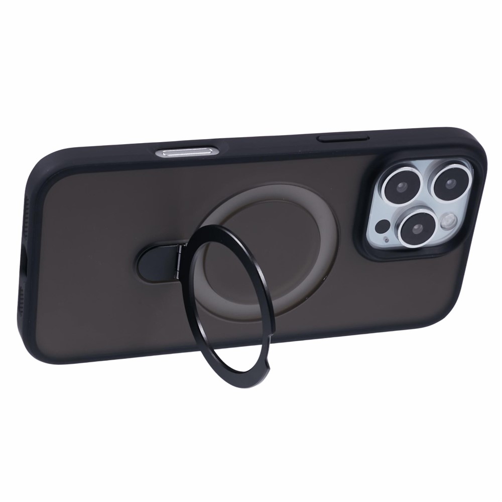 iPhone 16 Pro Max - PC+TPU With Lens Film Black - 5