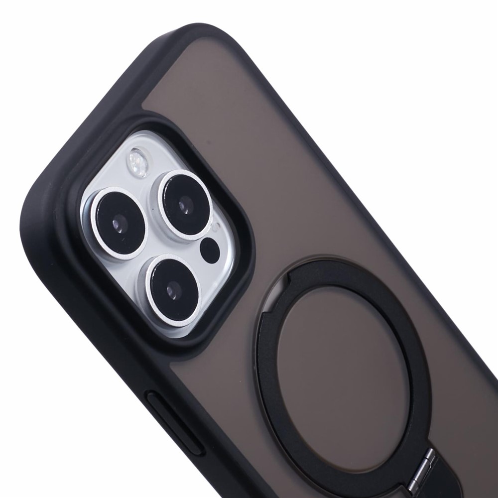 iPhone 16 Pro Max - PC+TPU With Lens Film Black - 7