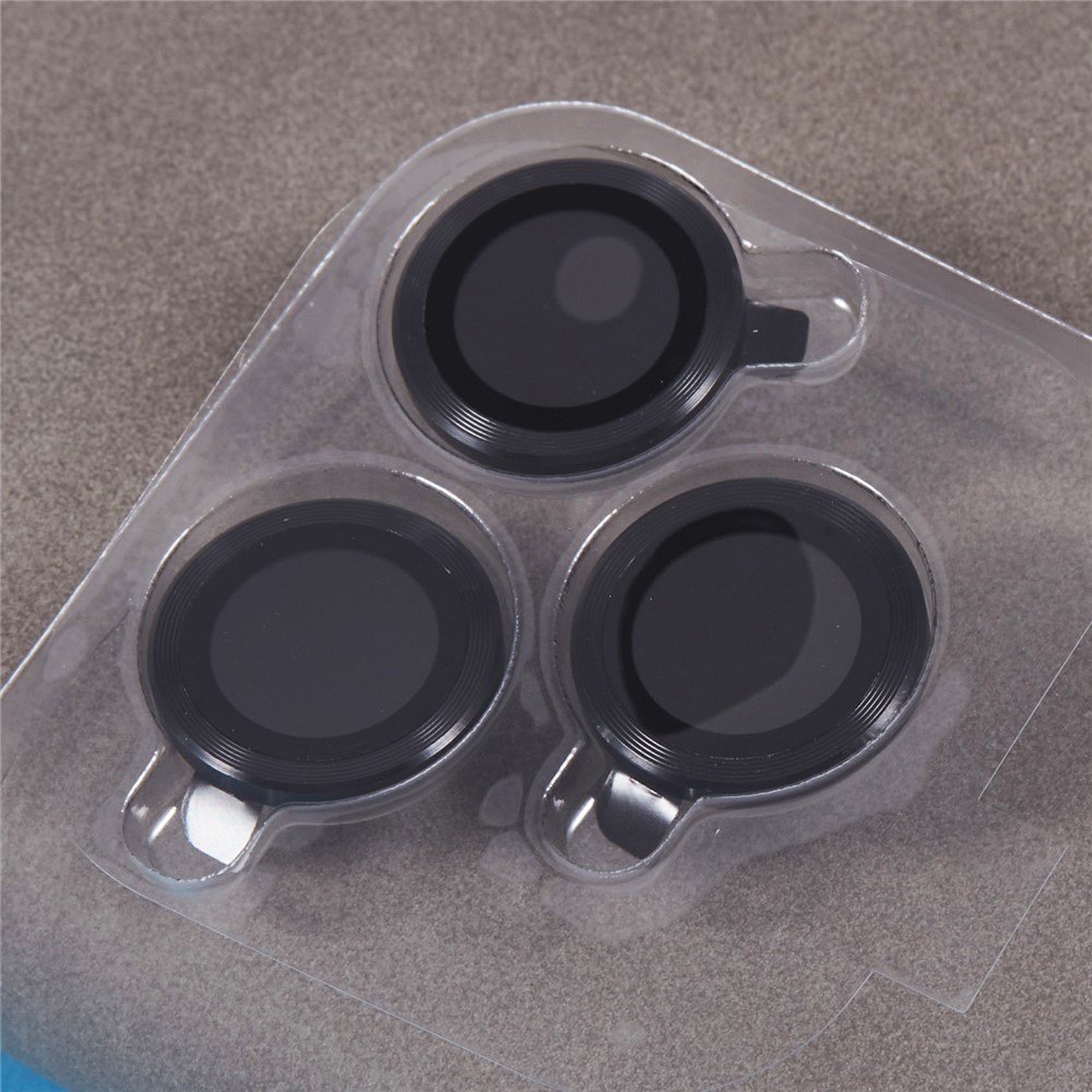 iPhone 16 Pro Max - PC+TPU With Lens Film Black - 8