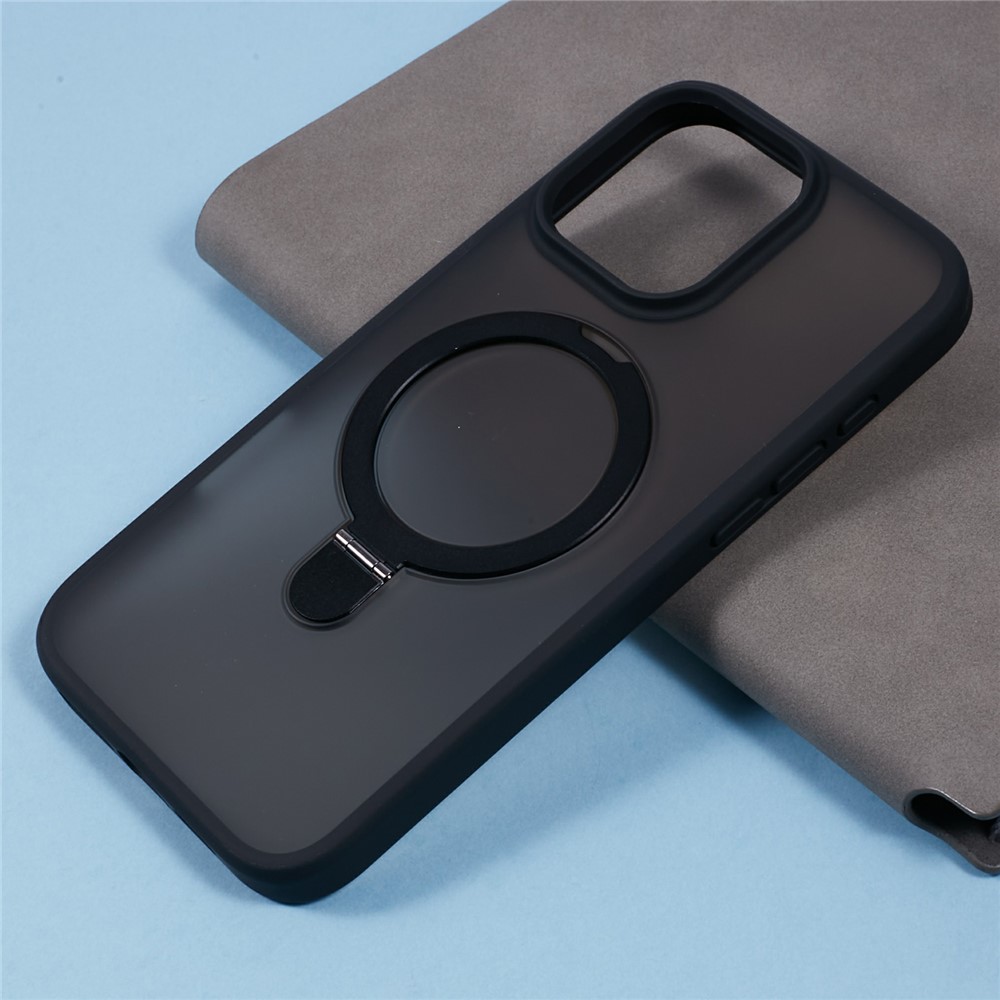 iPhone 16 Pro Max - PC+TPU With Lens Film Black - 9