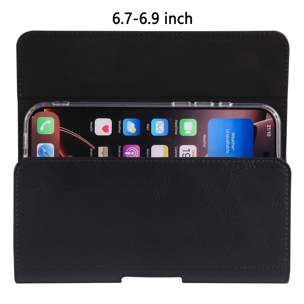 Universal - Horizontal Pouch Black - 9