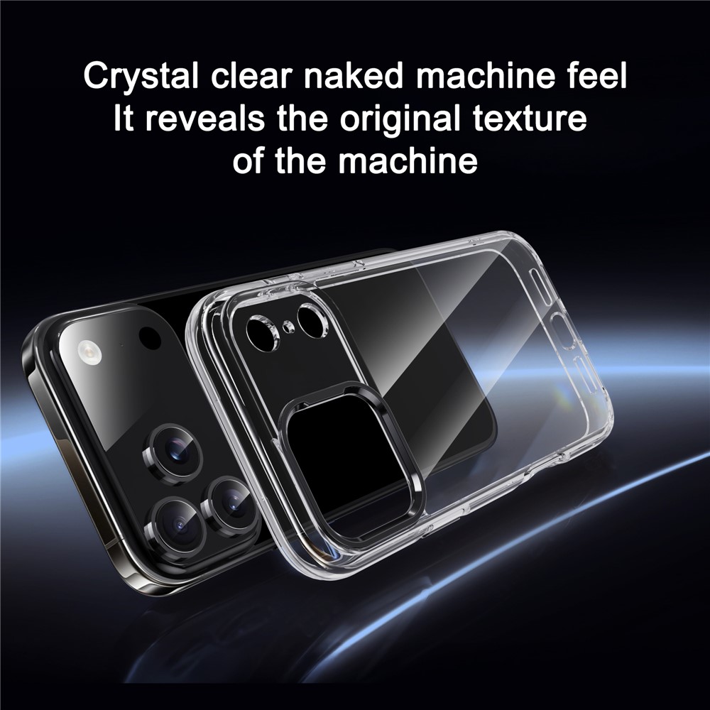 iPhone 17 Pro - IPAKY Metal Lens Shockproof Silver - 5
