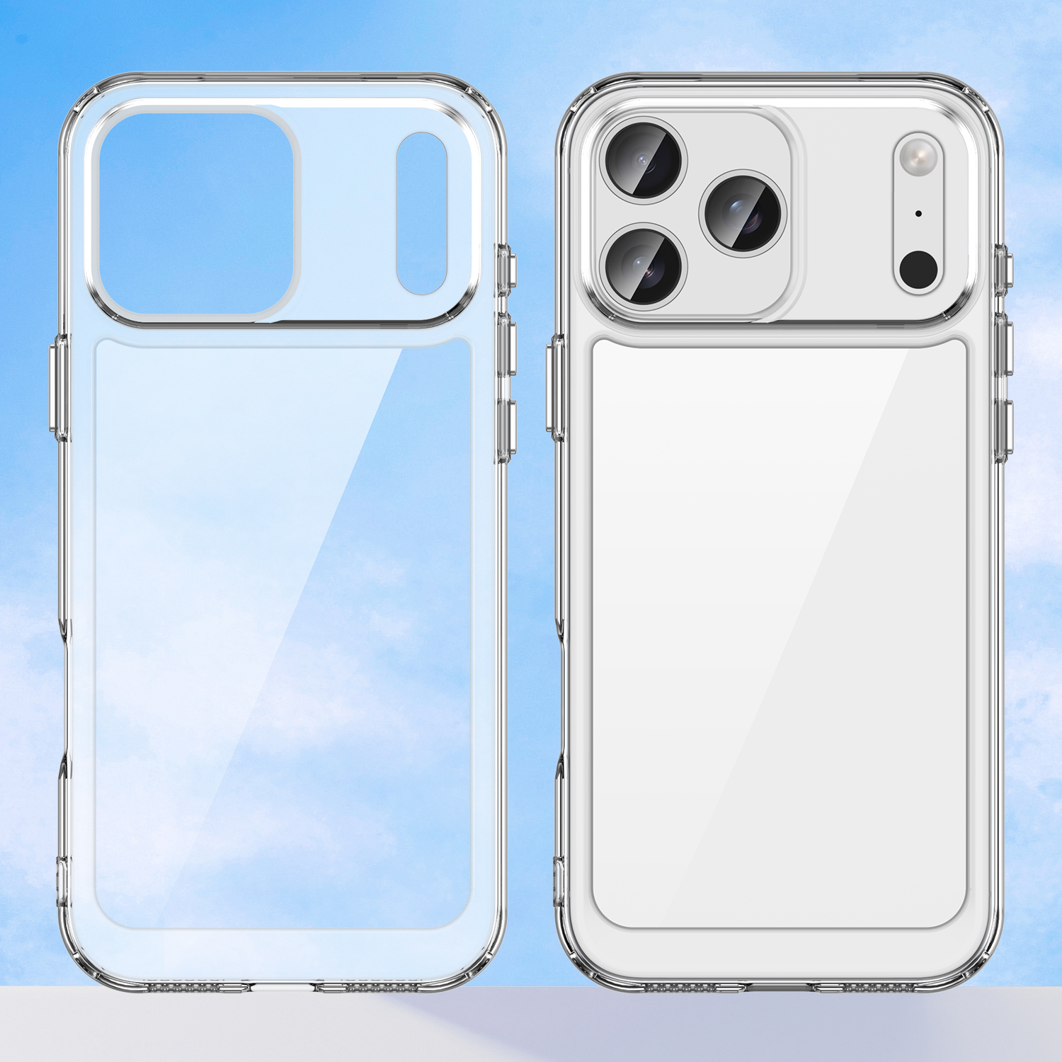 iPhone 17 Pro - WANLONFENG XC With Tempered Glass Transparent - 9