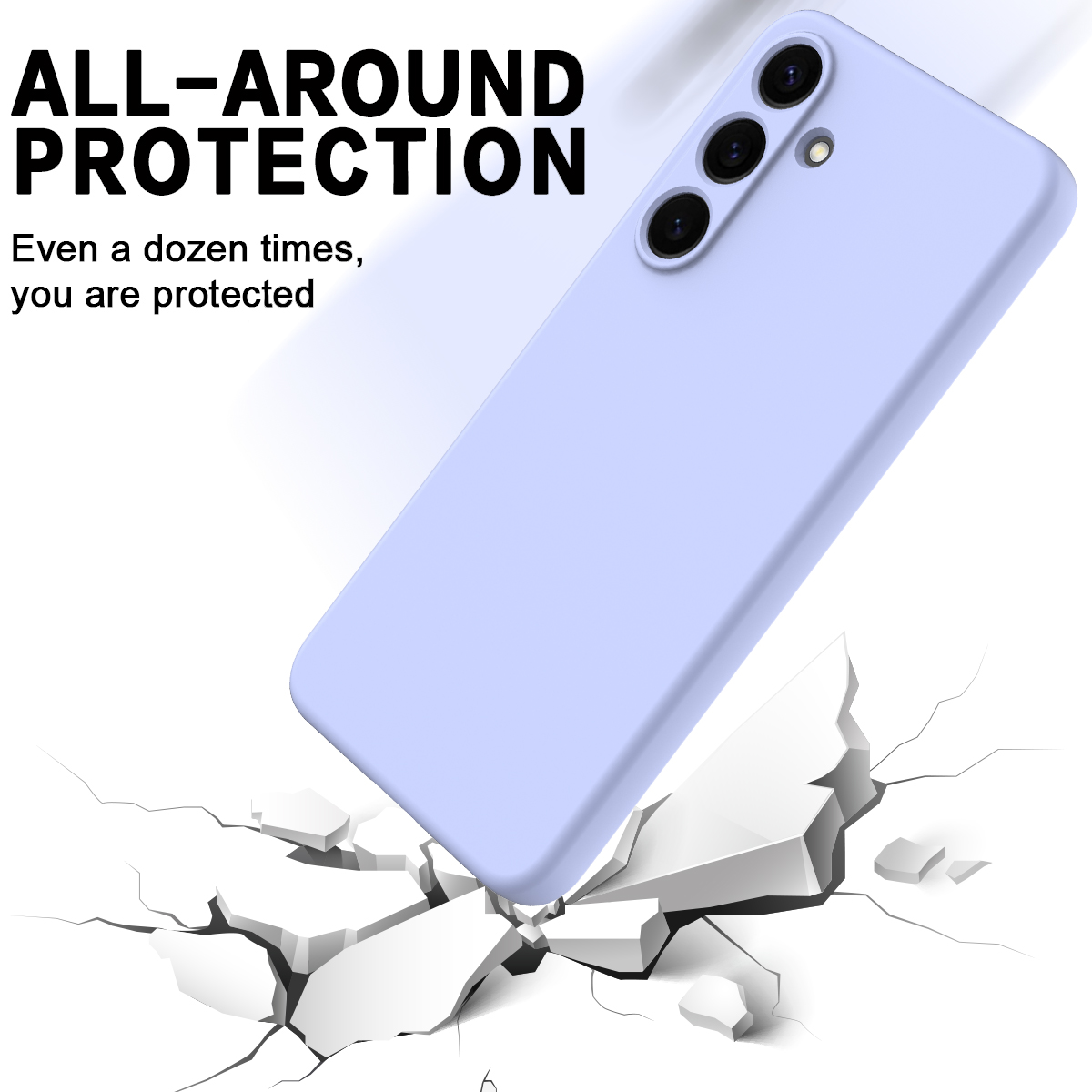 SS Gxy S25 FE - Liquid Silicone Purple - 5