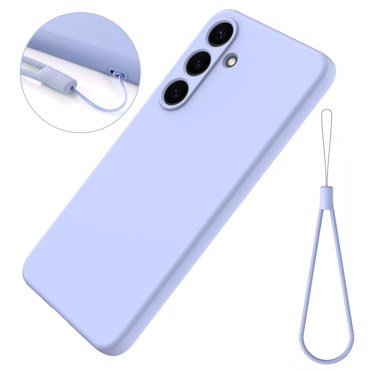 SS Gxy S25 FE - Liquid Silicone Purple - 7