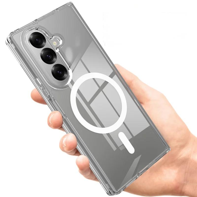 SS Gxy Z Fold 7 - WANLONFENG Clear Case With MagSafe - 2