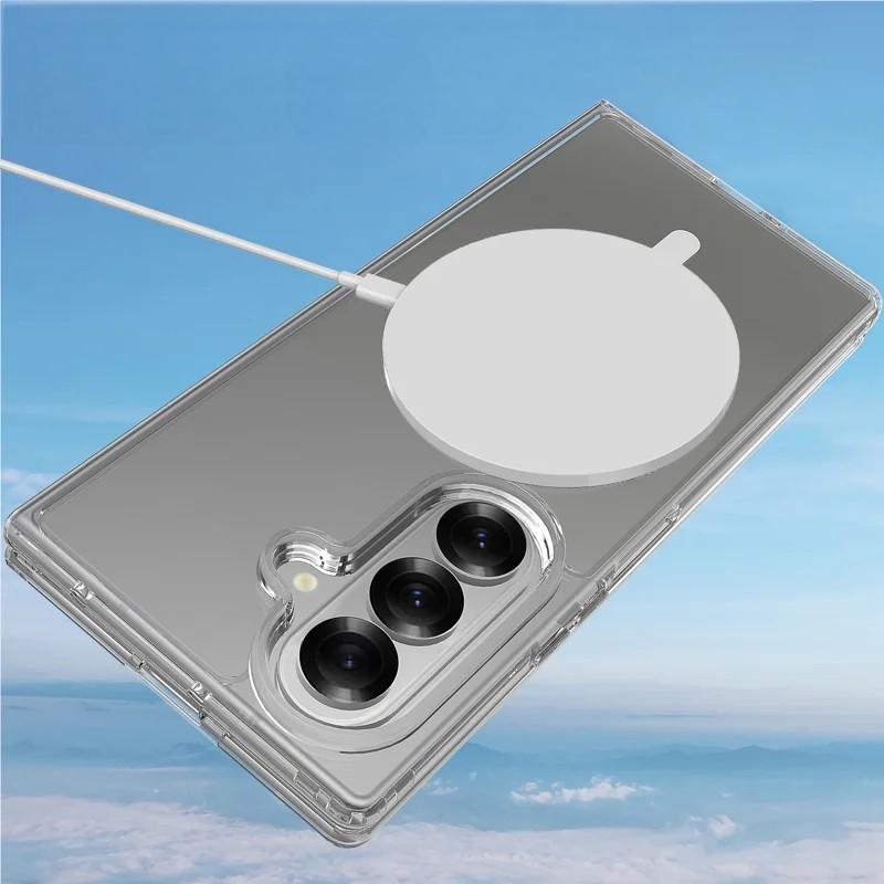 SS Gxy Z Fold 7 - WANLONFENG Clear Case With MagSafe - 4