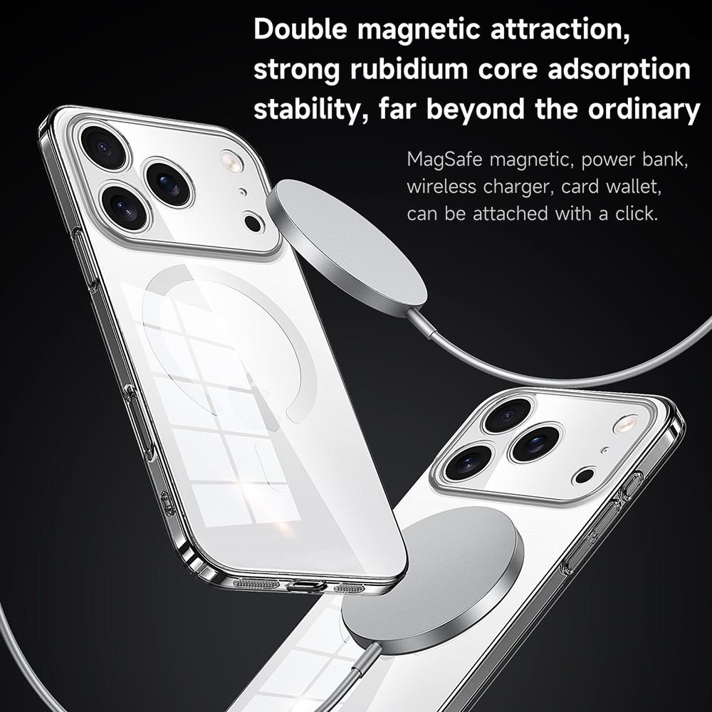 iPhone 17 Pro Max - SULADA Crystal Clear With MagSafe - 9