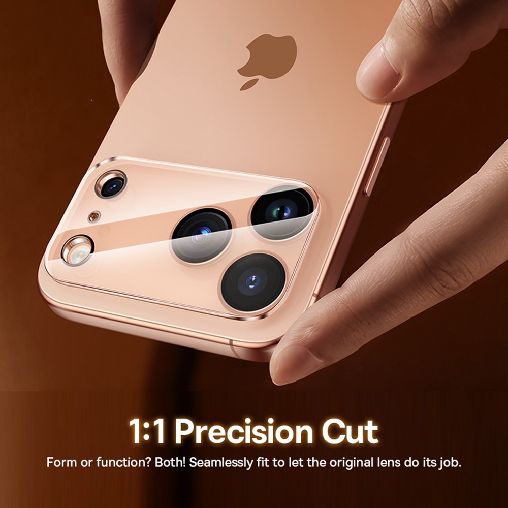 iPhone 17 Pro - BASEUS Camera Lens Glass Protector - 8