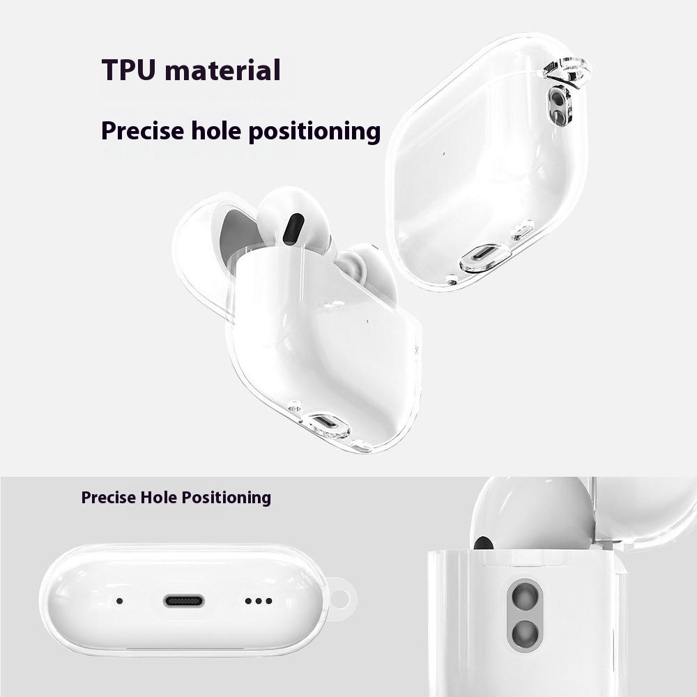 Apple AirPods Pro 3 - PC Clear Case - 3