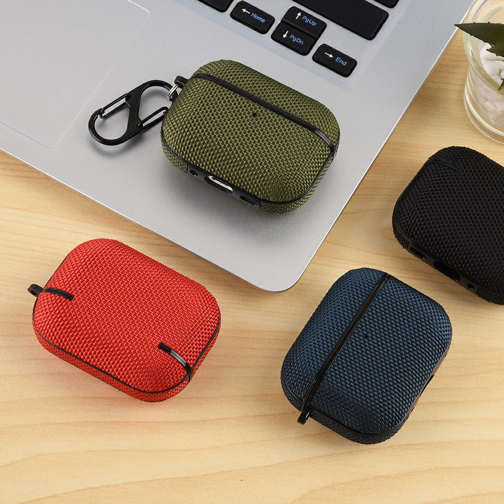Apple AirPods Pro 3 - Case Nylon With Hanging Buckle Black - 7
