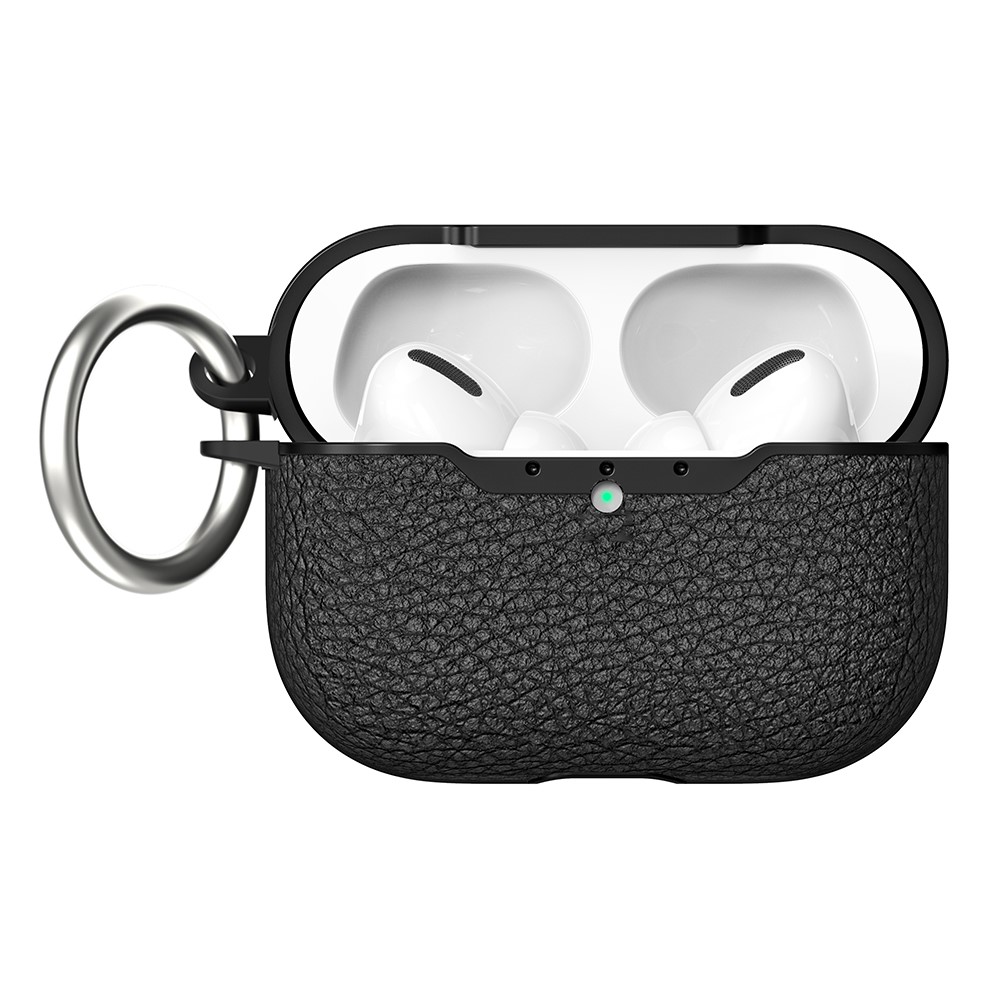 Apple AirPods Pro 3 - Litchi Texture Black - 2