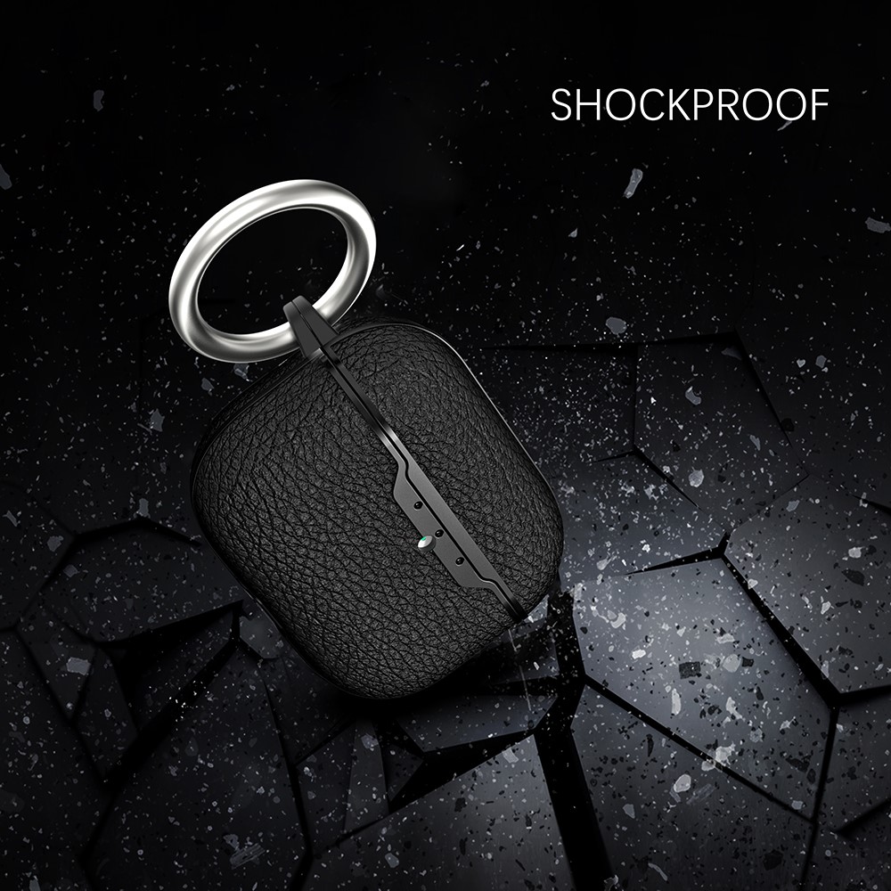 Apple AirPods Pro 3 - Litchi Texture Black - 6