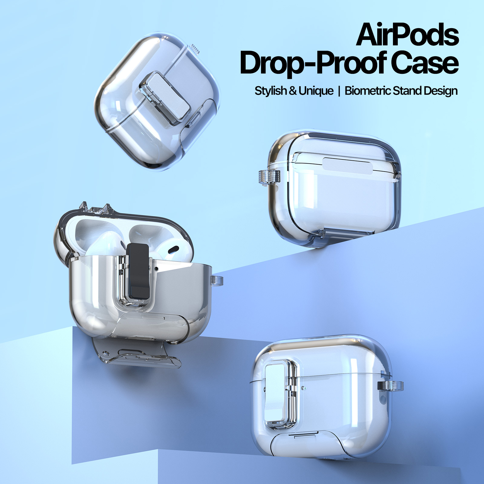 Apple AirPods Pro 3 - DUX DUCIS Pecr Series Clear - 3