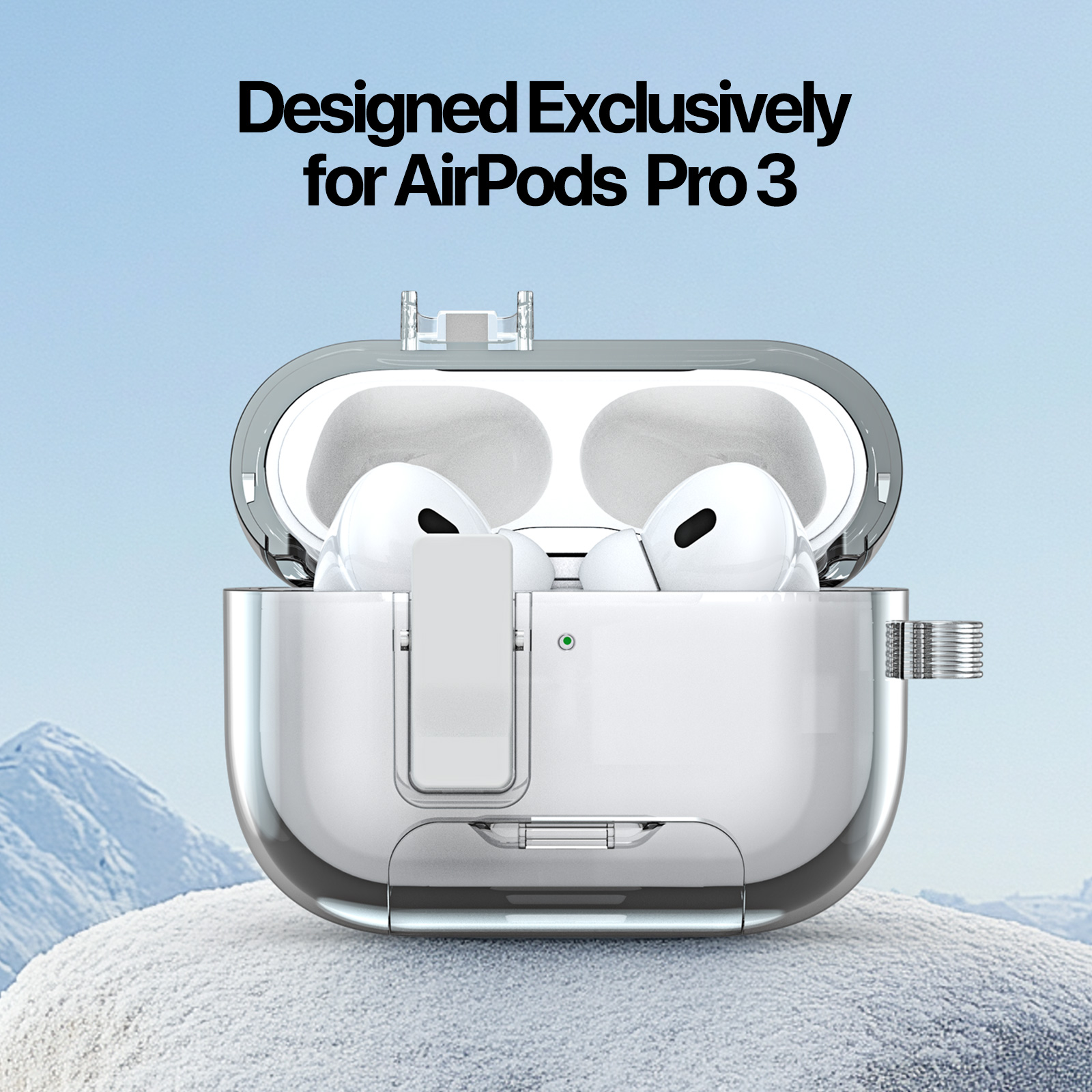 Apple AirPods Pro 3 - DUX DUCIS Pecr Series Clear - 4
