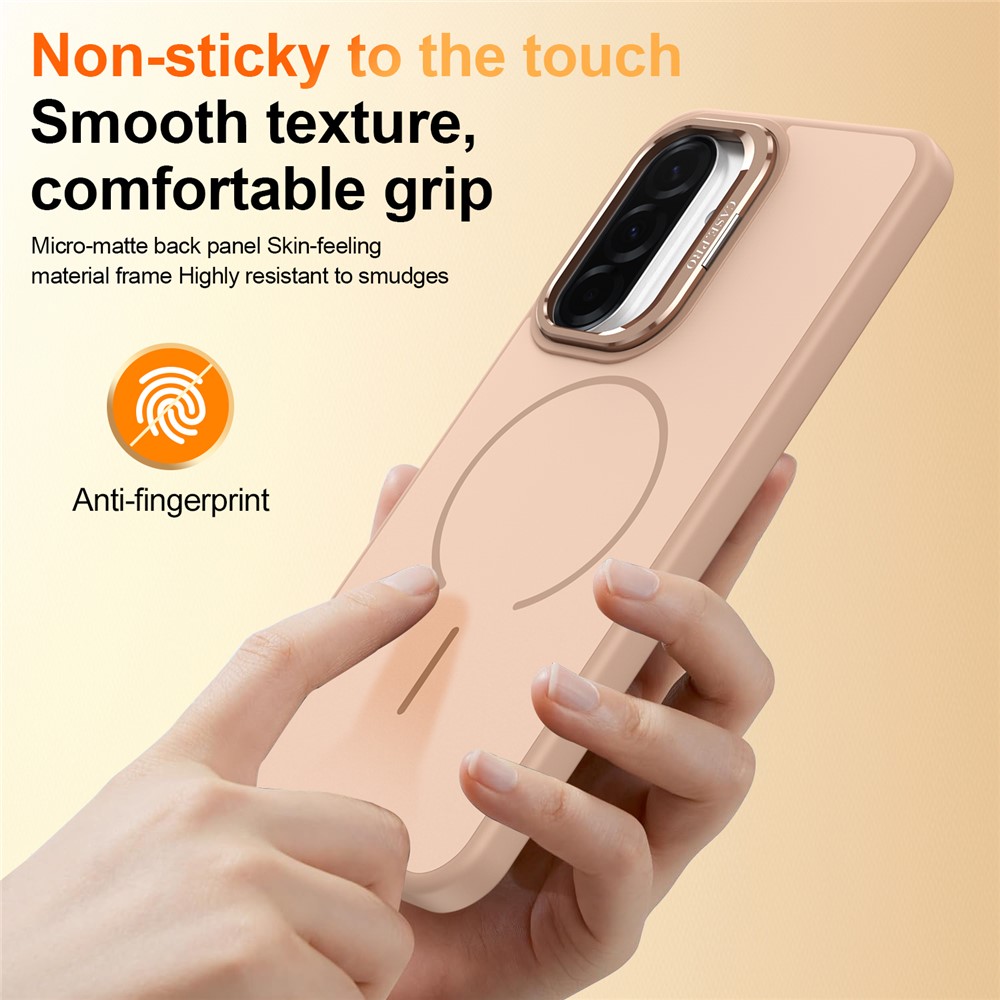 SS Gxy A57 - Skin Touch Magnetic Kickstand Desert Gold - 7