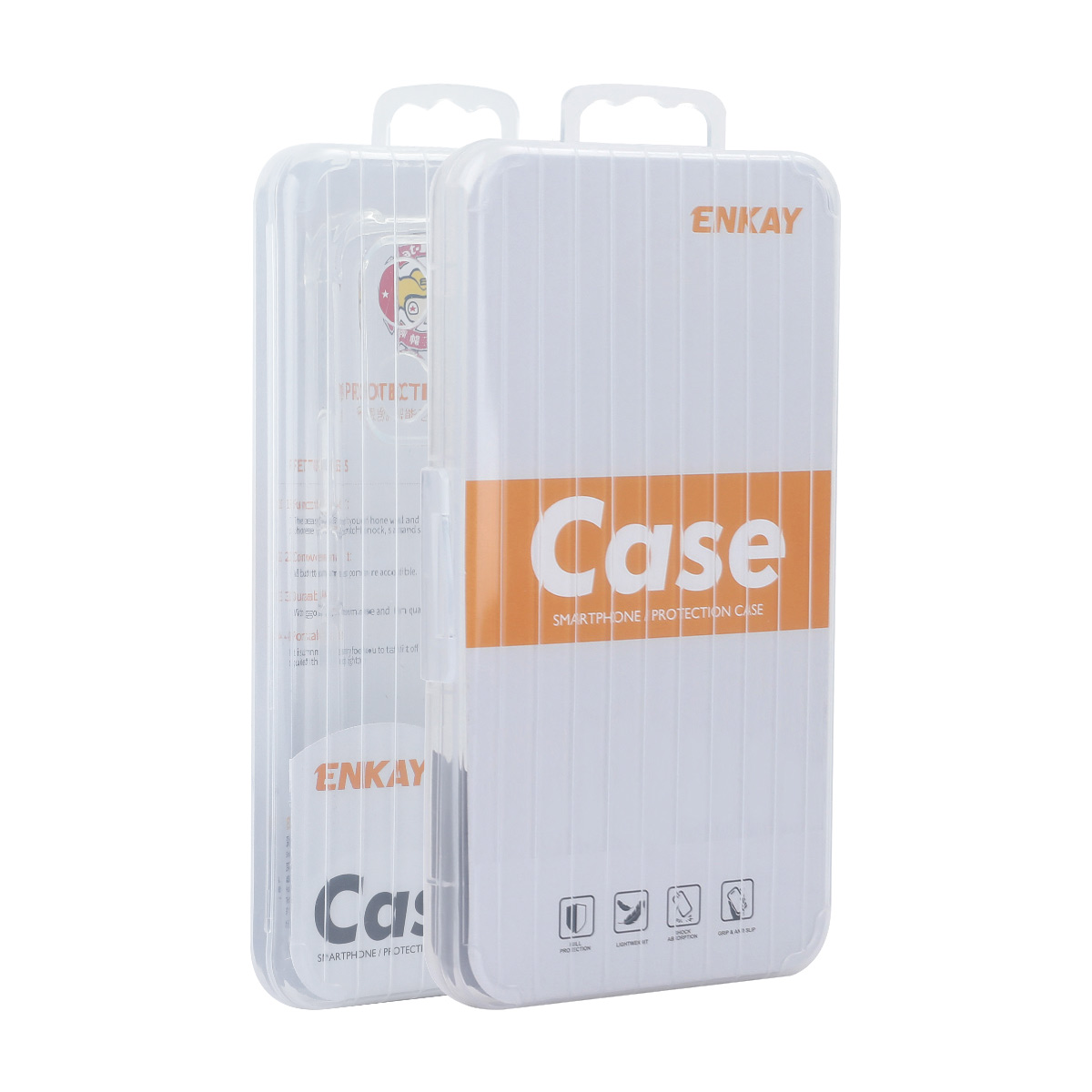SS Gxy A57 - ENKAY Magnetic Matte With Tempered Glass Blue - 8