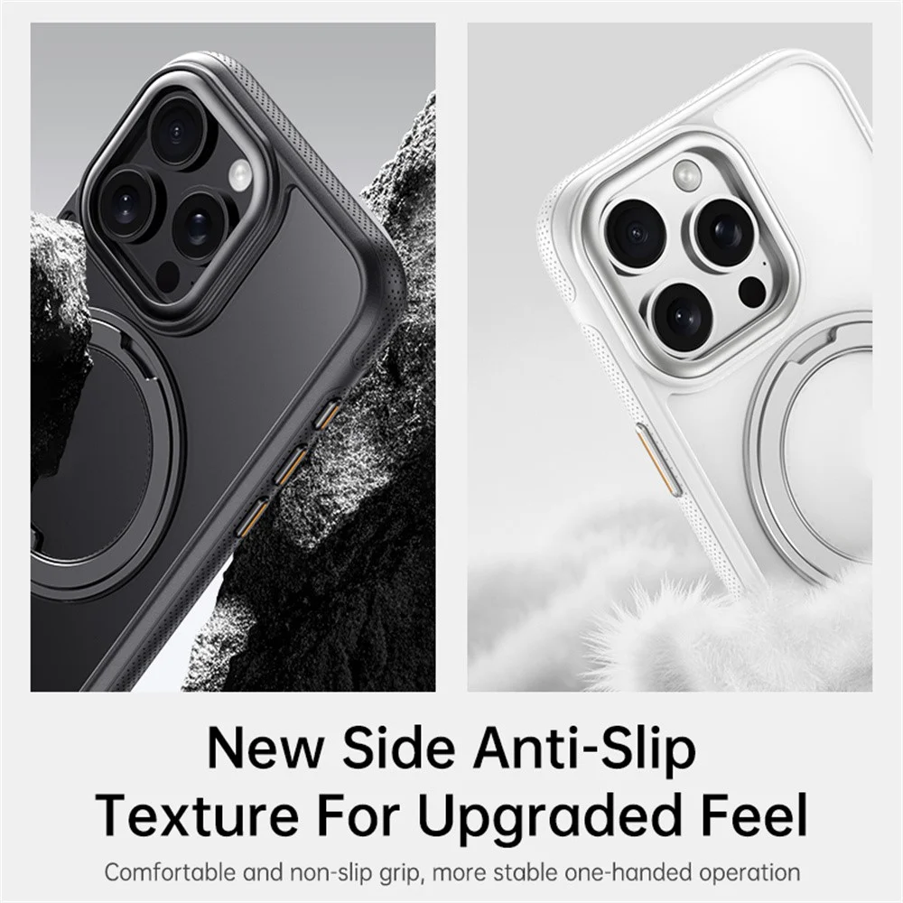 iPhone 15 Pro Max - Kickstand With MagSafe Black - 4