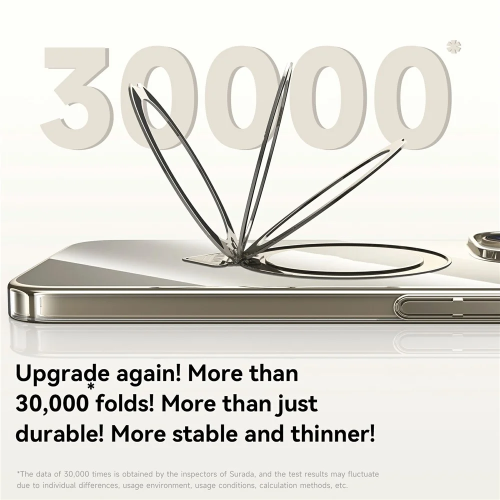 iPhone 15 Pro Max - SULADA Kickstand With MagSafe Titanium Black - 4