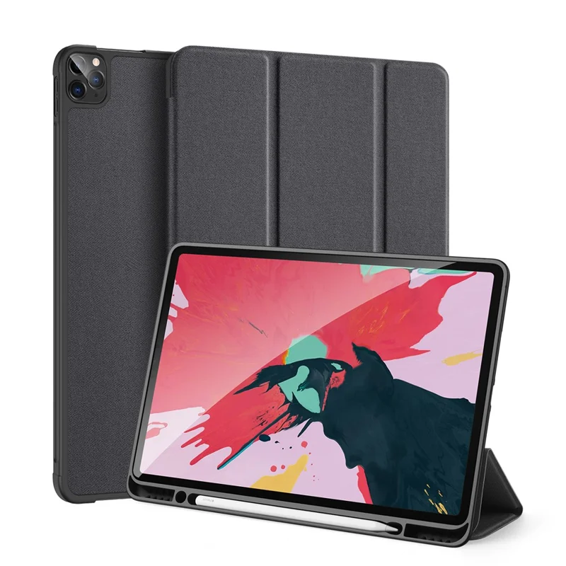 iPad Pro 12.9 2020 - DUX DUCIS Domo Series Black - 3
