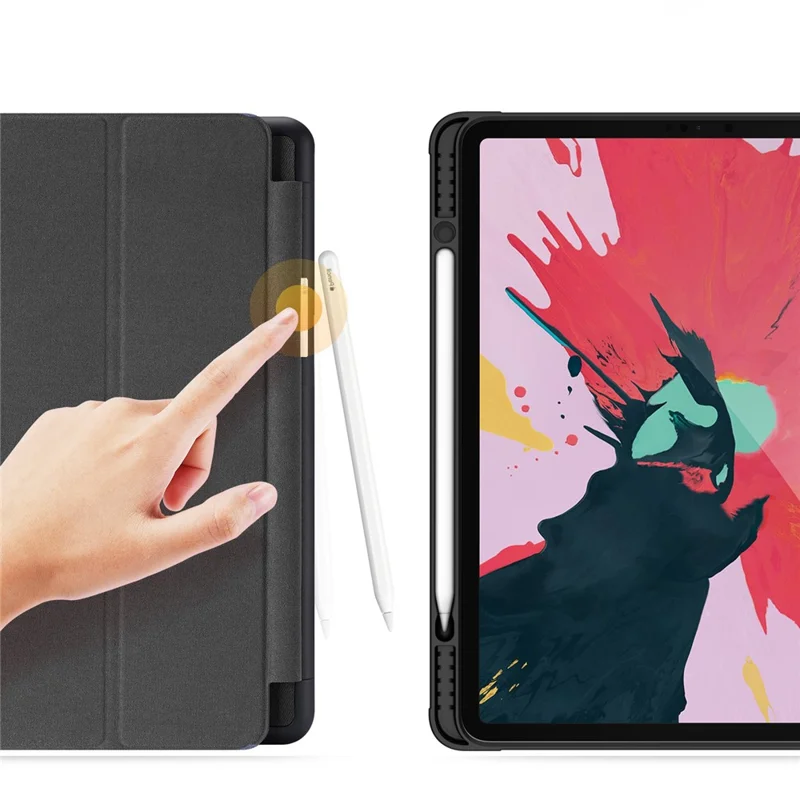 iPad Pro 12.9 2020 - DUX DUCIS Domo Series Black - 4