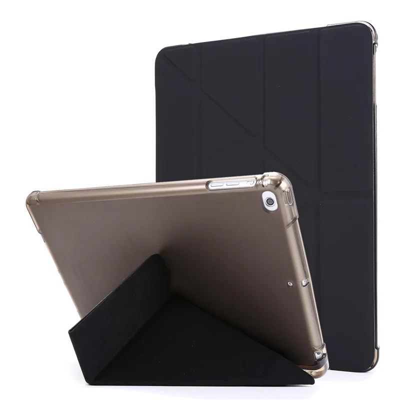 iPad 9.7 2017/2018 - Deformable Stand Leather Black - 2