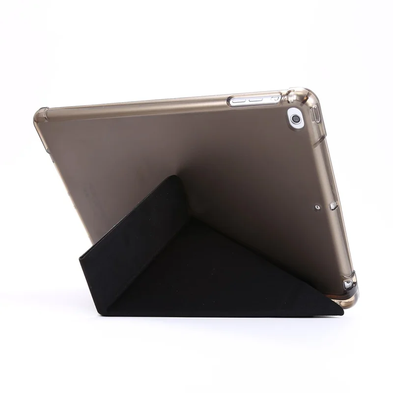iPad 9.7 2017/2018 - Deformable Stand Leather Black - 4