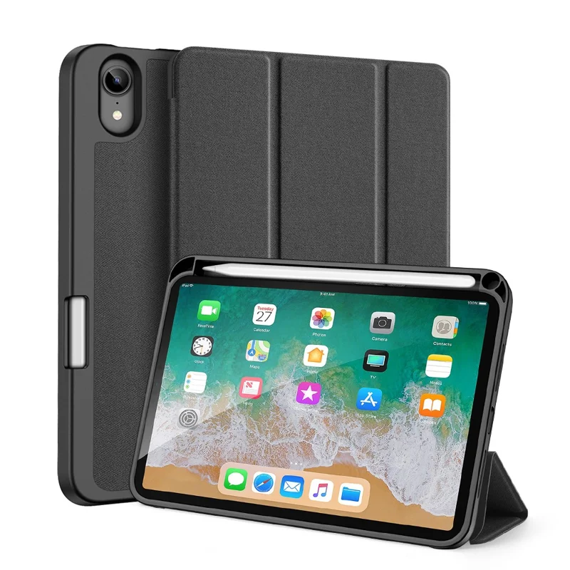 iPad Mini 6 - DUX DUCIS Domo Series Black - 2