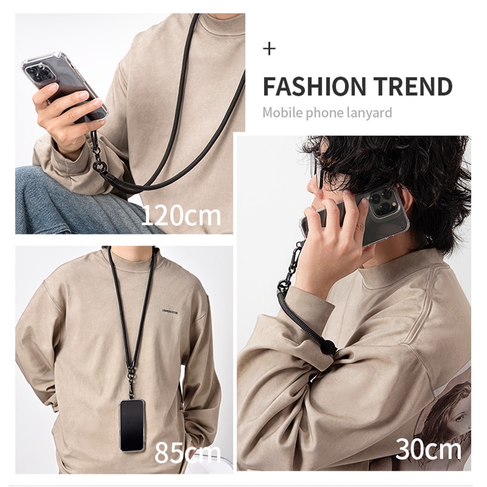 Phone Lanyard - Multifunctional Anti-Drop Grey - 3