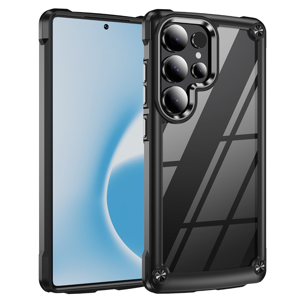 Samsung Galaxy S25 Ultra - Shockproof Clear Black