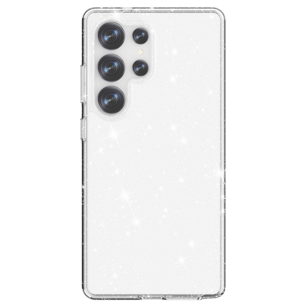 Samsung Galaxy S25 Ultra - TPU Glittery Powder Transparent - 5