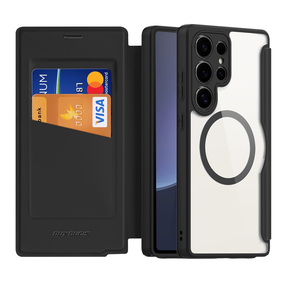 Samsung Galaxy S25 Ultra - DUX DUCIS Skin X Pro With MagSafe Black - 5