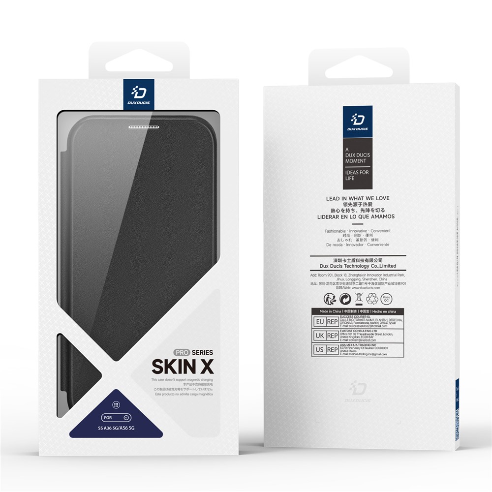Samsung Galaxy A36/A56 - DUX DUCIS Skin X Pro With Card Slots Black - 2