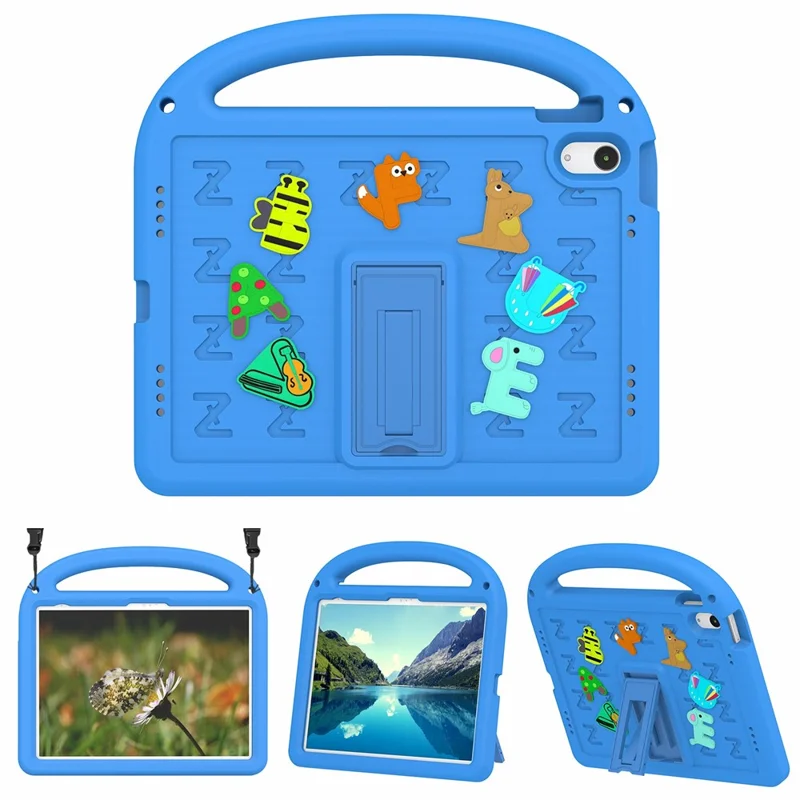 iPad 10.9 2022 - EVA Shockproof Cartoon Baby Blue - 2