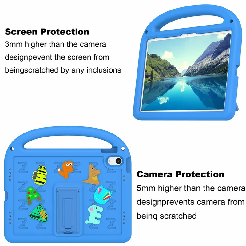 iPad 10.9 2022 - EVA Shockproof Cartoon Baby Blue - 3