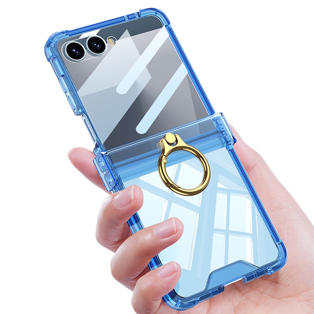 Samsung Galaxy Z Flip 7 - GKK Airbag Hinge With Ring Light Purple - 2