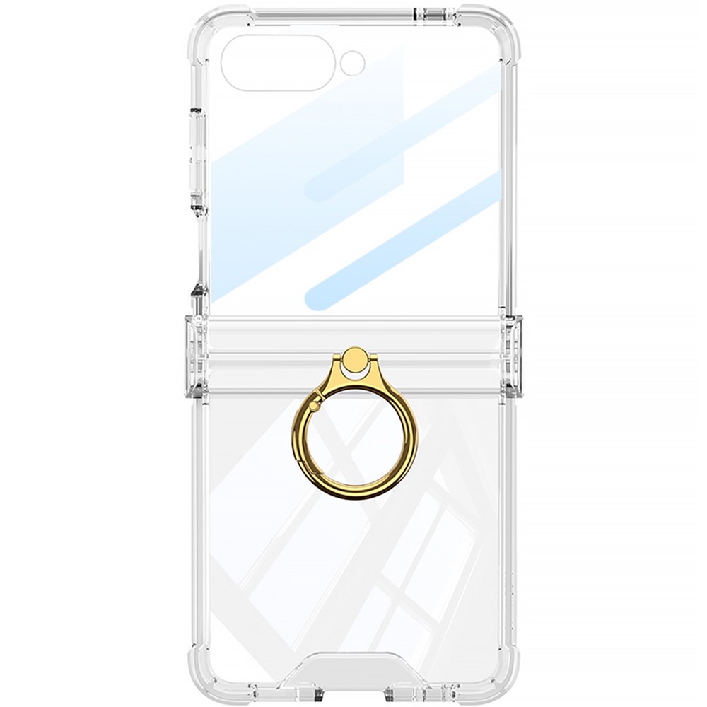 Samsung Galaxy Z Flip 7 - GKK Airbag Hinge With Ring Light Purple - 5