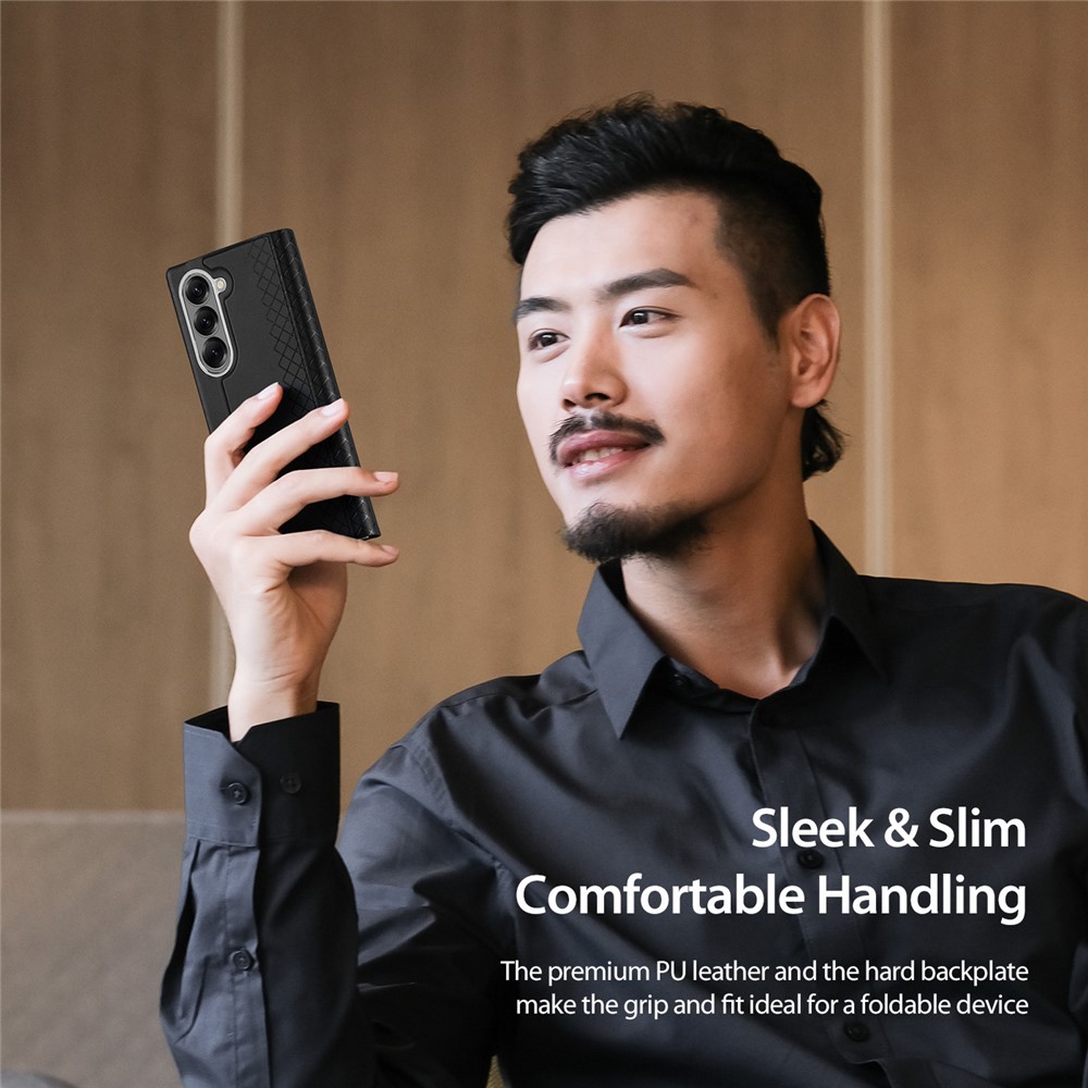 Samsung Galaxy Z Fold 7 - DUX DUCIS Series Bril With Stand Black - 6