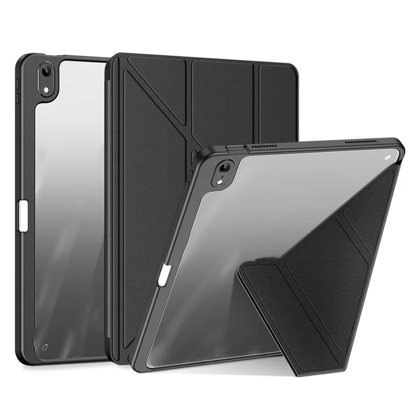 iPad 10.9 2025 - DUX DUCIS Series Magi Fold Stand Black - 2